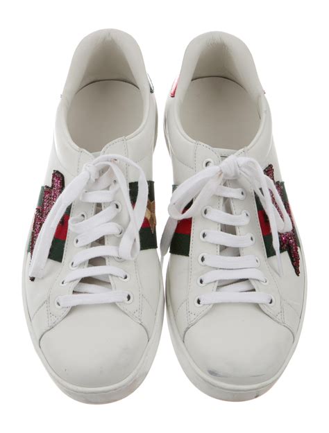 gucci mens ace embroidered sneakers review
